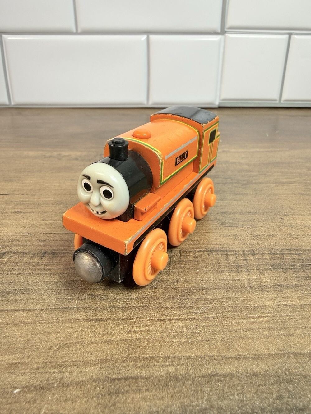 2003 Thomas & Friends Billy Wooden Railway Train Engine